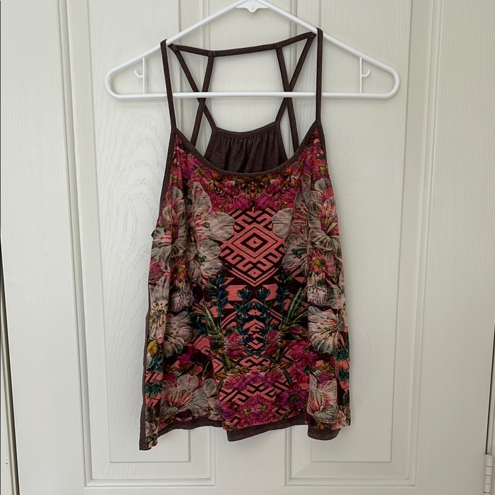 Floral Patterned Women's Top